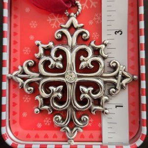 NEW Brighton Vintage Silver Christmas Season